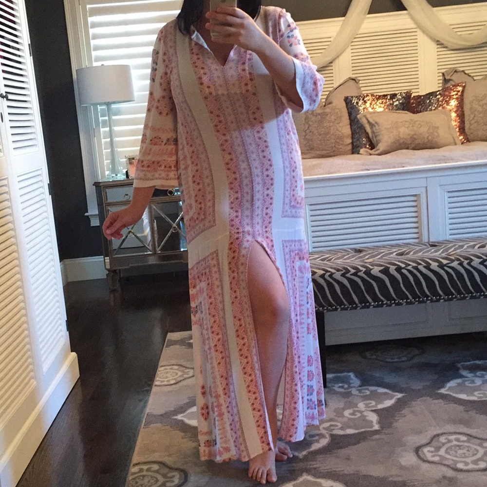 Ornate cotton BGBG Caftan